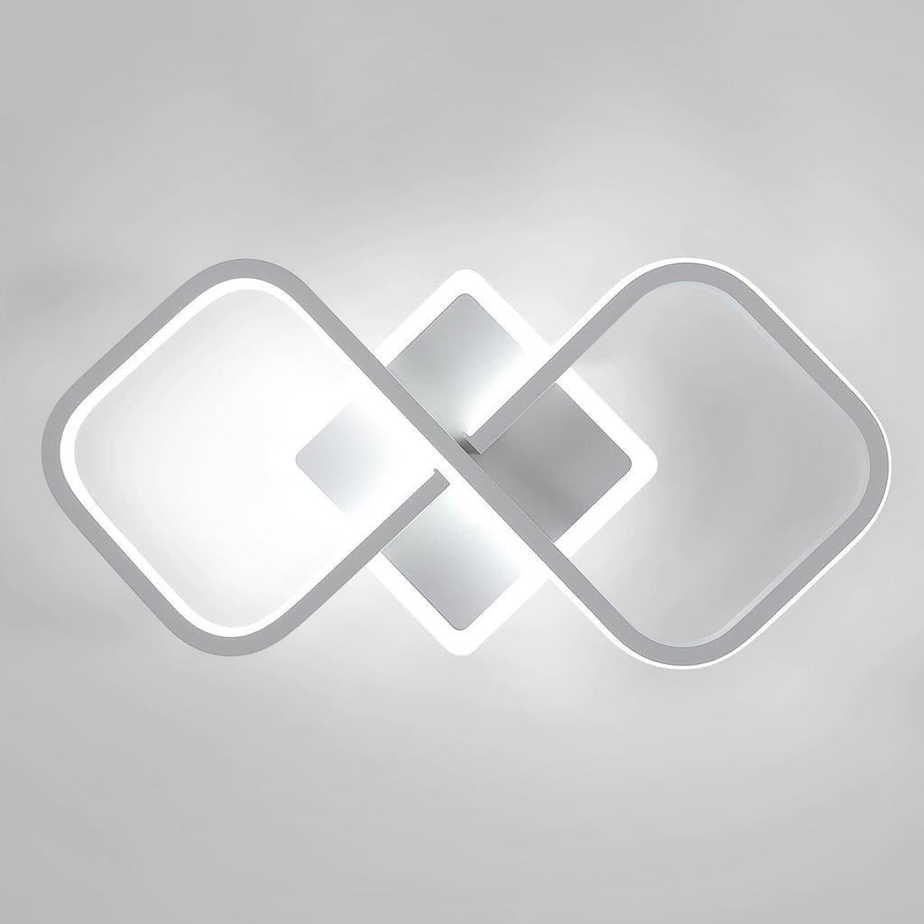 Ceiling Light - White Acrylic Frame, Tunable and Dimmable
