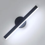 Wall Light - Black Acrylic Frame, White Light