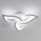 Ceiling Light - White Acrylic Frame, White Light