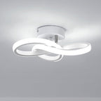 Ceiling Light - White Aluminium Frame, White Light