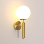 Wall Light - Gold Glass Frame