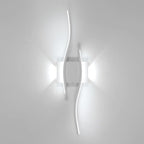 Wall Light - White Aluminium Frame, White Light