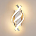Wall Light - Silver Aluminium Frame, Warm Light
