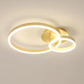 Ceiling Light - Gold Acrylic Frame, Natural Light