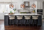 Chandeliers - Gold Metal Frame