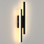 Wall Light - Black Acrylic Frame, Warm Light