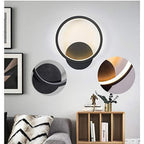 Wall Light - Black Metal Frame, Warm Light