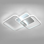 Ceiling Light - White Acrylic Frame, White Light
