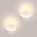 Wall Light - White Aluminium Frame, Warm Light