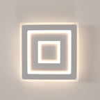 Ceiling Light - White Acrylic Frame, Tunable and Dimmable