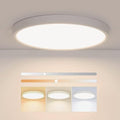 Ceiling Light - White Acrylic Frame, Dimmable