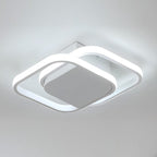 Ceiling Light - White Aluminium Frame, Tunable and Dimmable