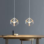Chandeliers - White Metal Frame