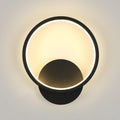 Wall Light - Black Metal Frame, Warm Light