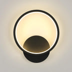Wall Light - Black Metal Frame, Warm Light