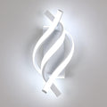 Wall Light - White Aluminium Frame, White Light