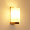 Wall Light - Wood Glass Frame, Tunable