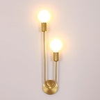 Wall Light - Gold Metal Frame