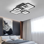 Ceiling Light - Black Acrylic Frame, Tunable and Dimmable