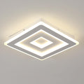 Ceiling Light - White Acrylic Frame, Natural Light