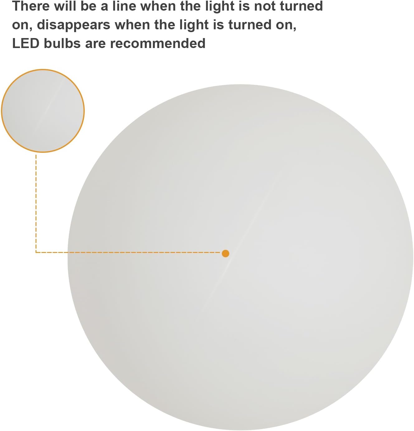 Wall Light - Gold Metal Frame