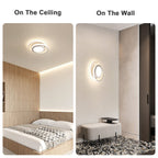 Ceiling Light - White Aluminium Frame, Natural Light