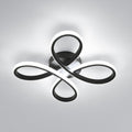 Ceiling Light - Black Aluminium Frame, White Light