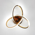 Ceiling Light - Gold Aluminium Frame, White Light