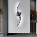 Wall Light - Black Aluminium Frame, White Light