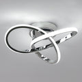 Ceiling Light - Chrome Aluminium Frame, White Light