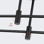 Ceiling Light - Black Metal Frame