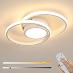 Ceiling Light - White Metal Frame, Tunable and Dimmable