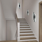 Wall Light - Black Acrylic Frame, White Light