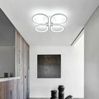 Ceiling Light - White Acrylic Frame, White Light