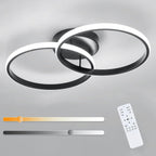 Ceiling Light - White Aluminium Frame, Tunable and Dimmable
