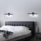 Wall Light - Black Acrylic Frame, White Light