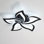 Ceiling Light - Black Acrylic Frame, White Light