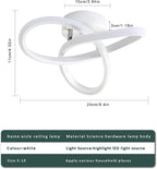 Ceiling Light - White Aluminium Frame, Natural Light