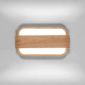 Wall Light - Wood Acrylic Frame, White Light