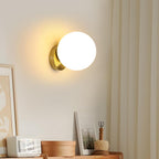 Wandleuchte – Gestell aus Bronze-Gold-Metall