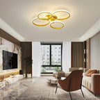 Ceiling Light - Gold Acrylic Frame, Tunable and Dimmable