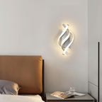Wall Light - Silver Aluminium Frame, Natural Light