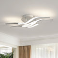 Ceiling Light - Silver Aluminium Frame, Natural Light