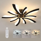 Ceiling Light - Black Acrylic Frame, Tunable and Dimmable