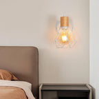 Wall Light - White Metal Frame