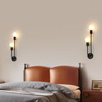 Wall Light - Black Metal Frame