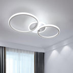 Ceiling Light - White Acrylic Frame, White Light