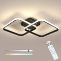 Ceiling Light - Black Aluminium Frame, Tunable and Dimmable