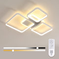 Ceiling Light - White Acrylic Frame, Tunable and Dimmable