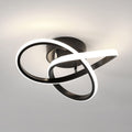 Ceiling Light - Black Aluminium Frame, Natural Light
